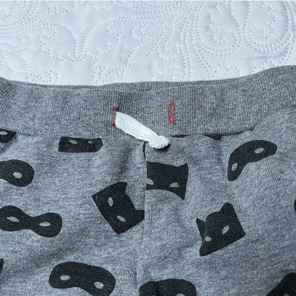 Mini Series Mask Print Jogger Set Size 4T